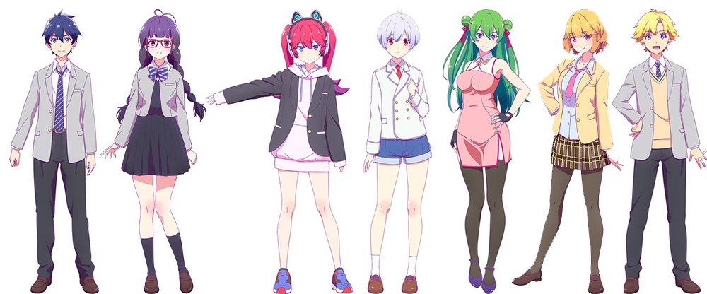 Love Flops - Personaggi Love Flops - Personaggi
